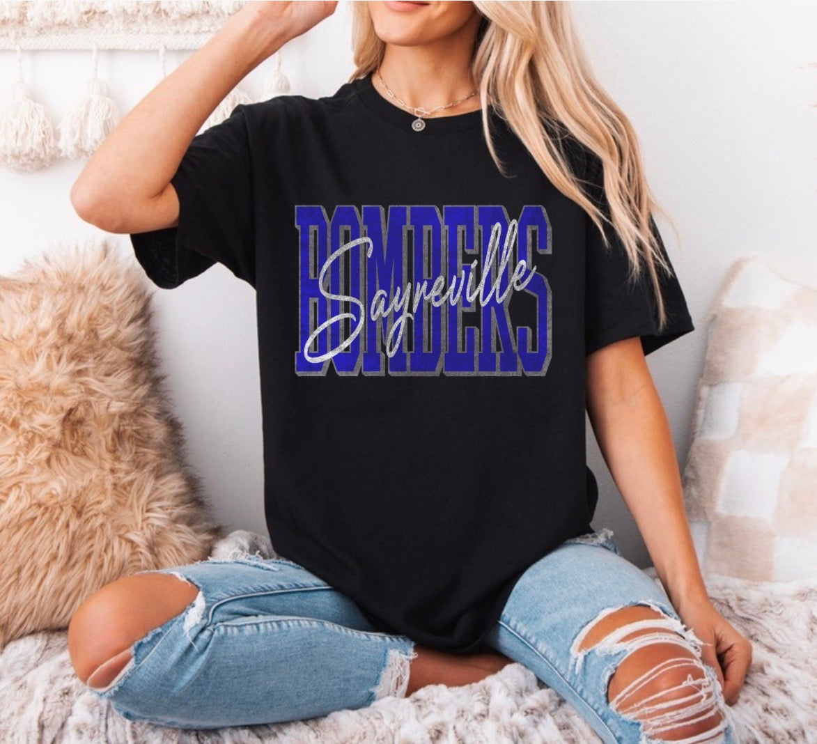 Sayreville bombers - tshirts, sweatshirts, hoodies, cropped tees - 050