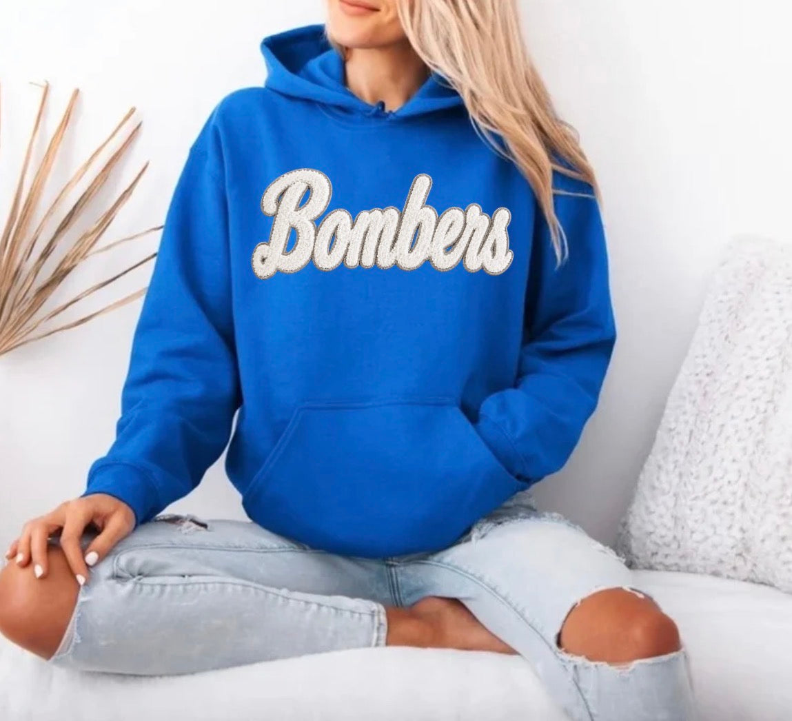 Bombers puff white - tshirts, sweatshirts, hoodies - 011