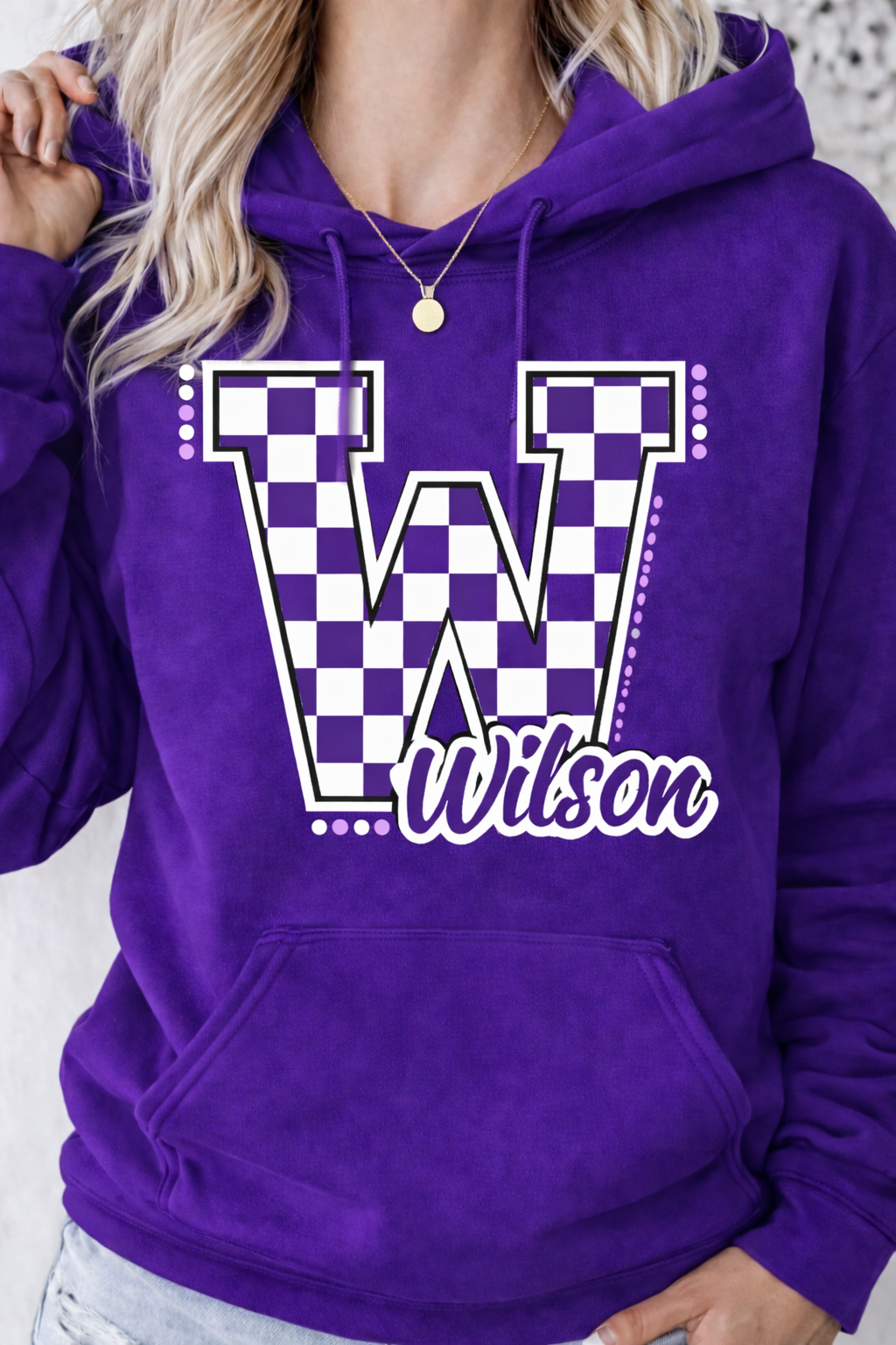 Checkered W - 008