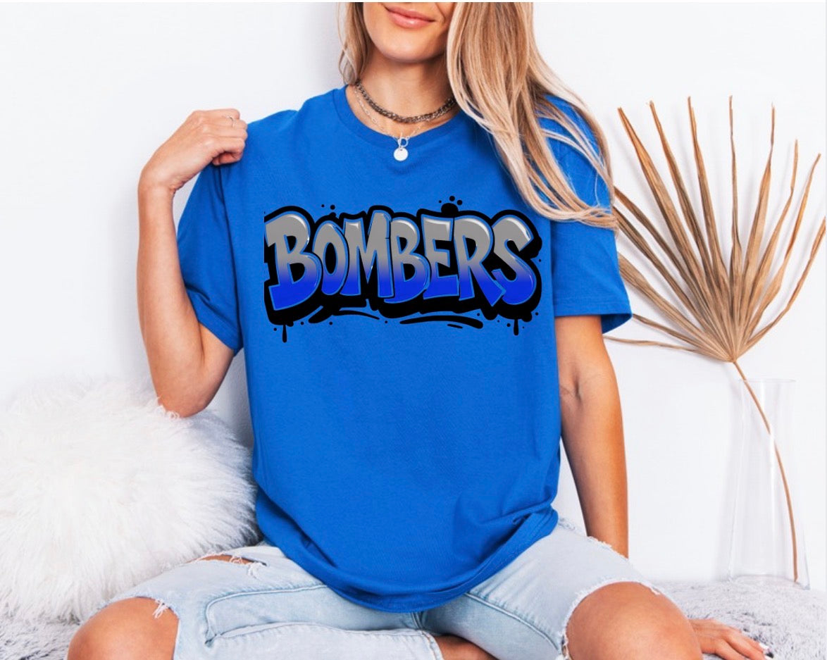Bombers graffiti - tshirts, sweatshirts, hoodies - 030