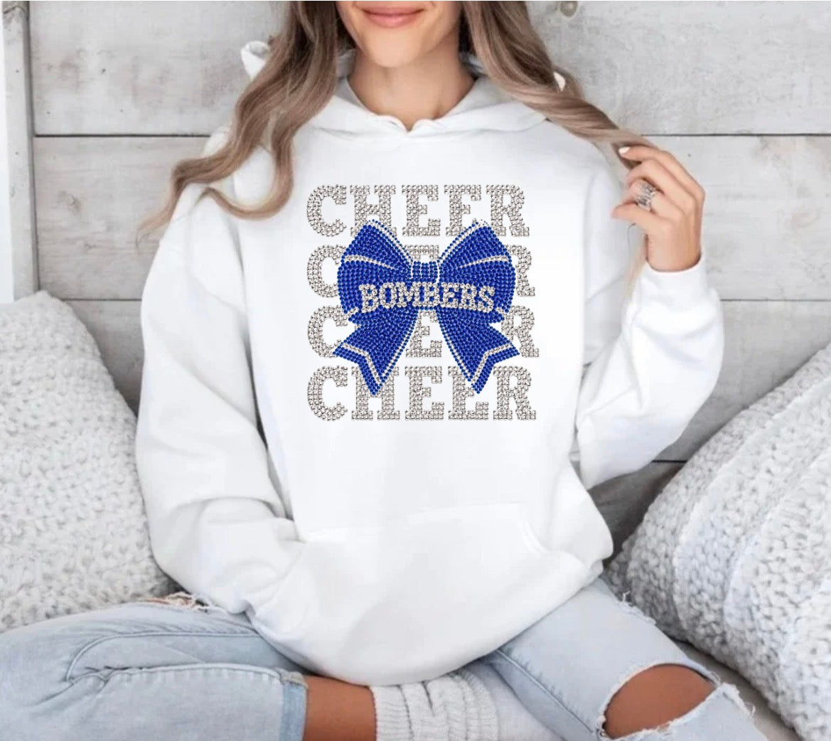 Bombers bling multi with bow - tshirts, sweatshirts, hoodies - 012