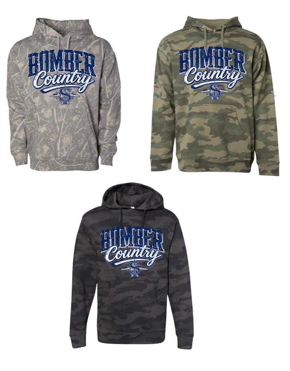 Bombers country camo hoodies - design 2 - 008