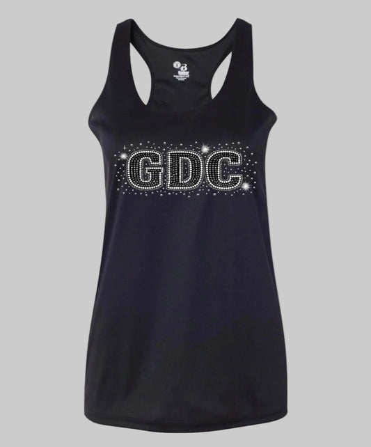 Badger Adult GDC bling tank - 095