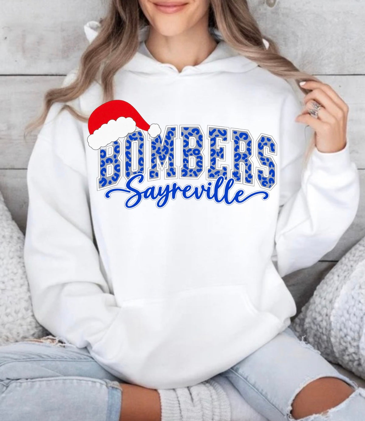 PRE-ORDER - bombers santa hat -  tshirts, sweatshirts, hoodies - 041
