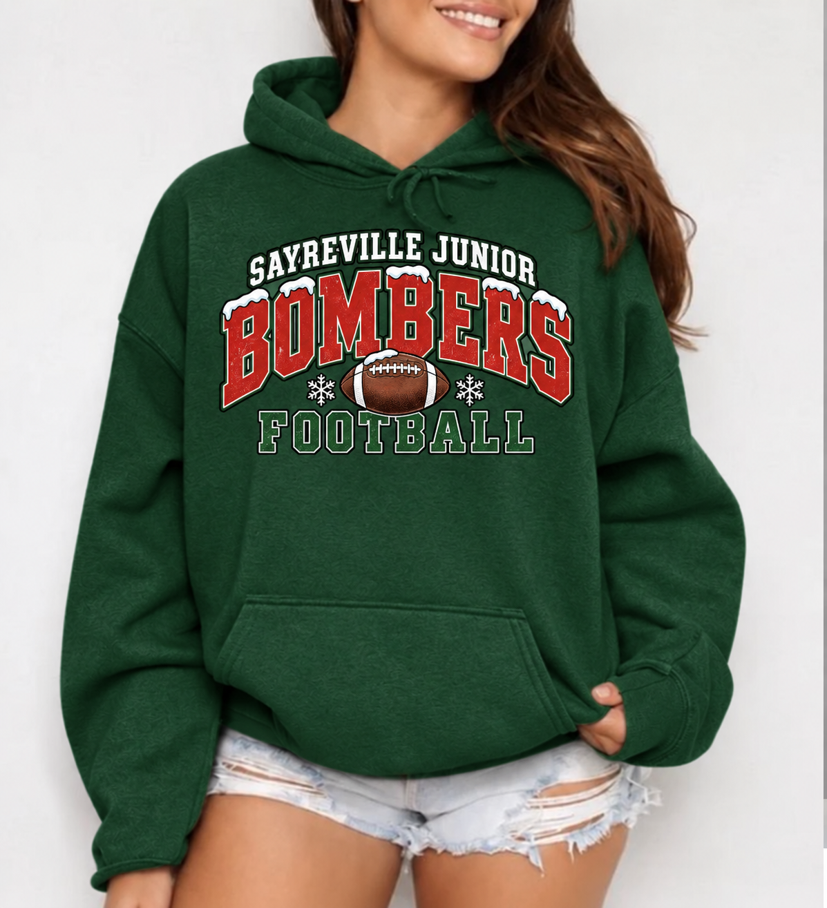 PRE-ORDER - bombers football Christmas - tshirts, sweatshirts, hoodies - 061