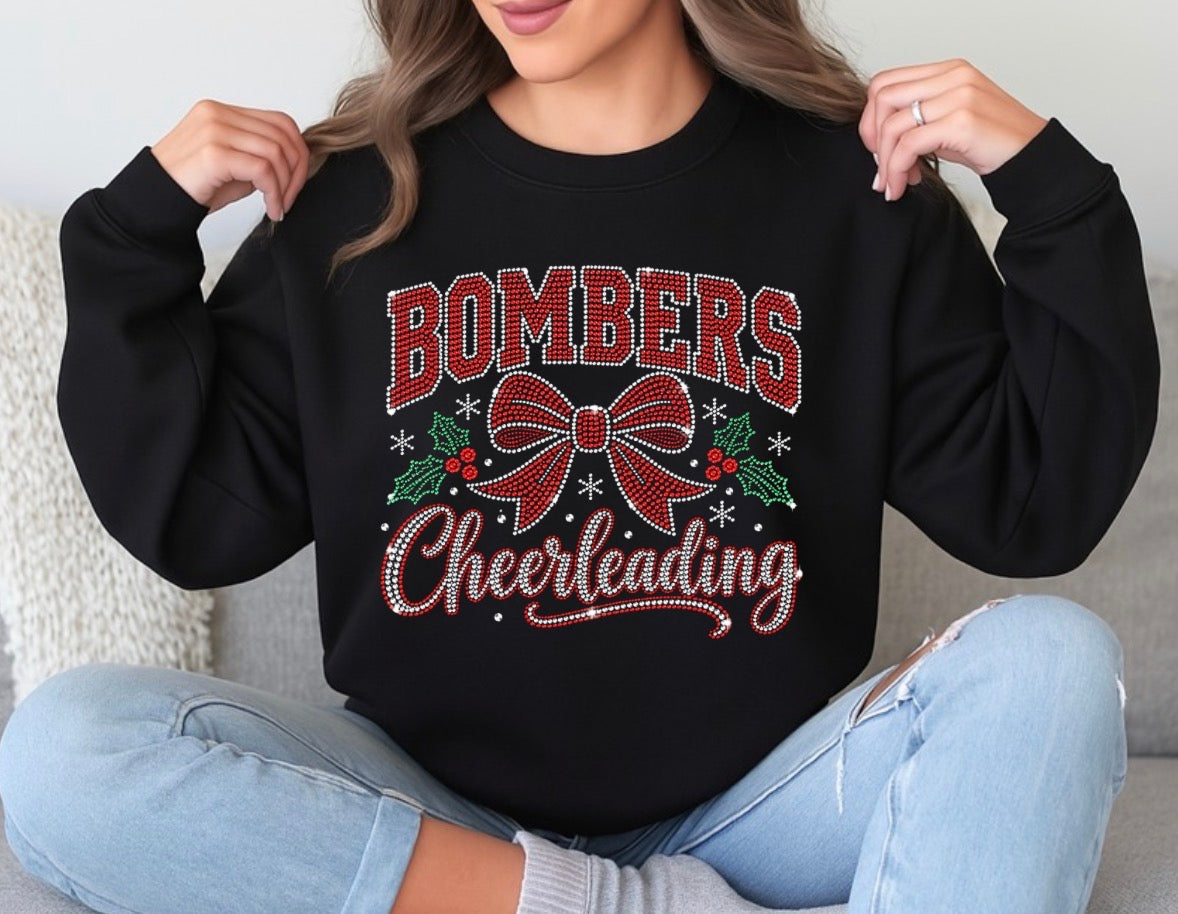 PRE-ORDER - bombers christmas bling - tshirts, sweatshirts, hoodies - 042
