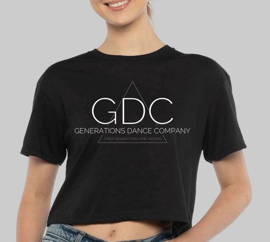 GDC logo - 064 - cropped tee- adult and youth