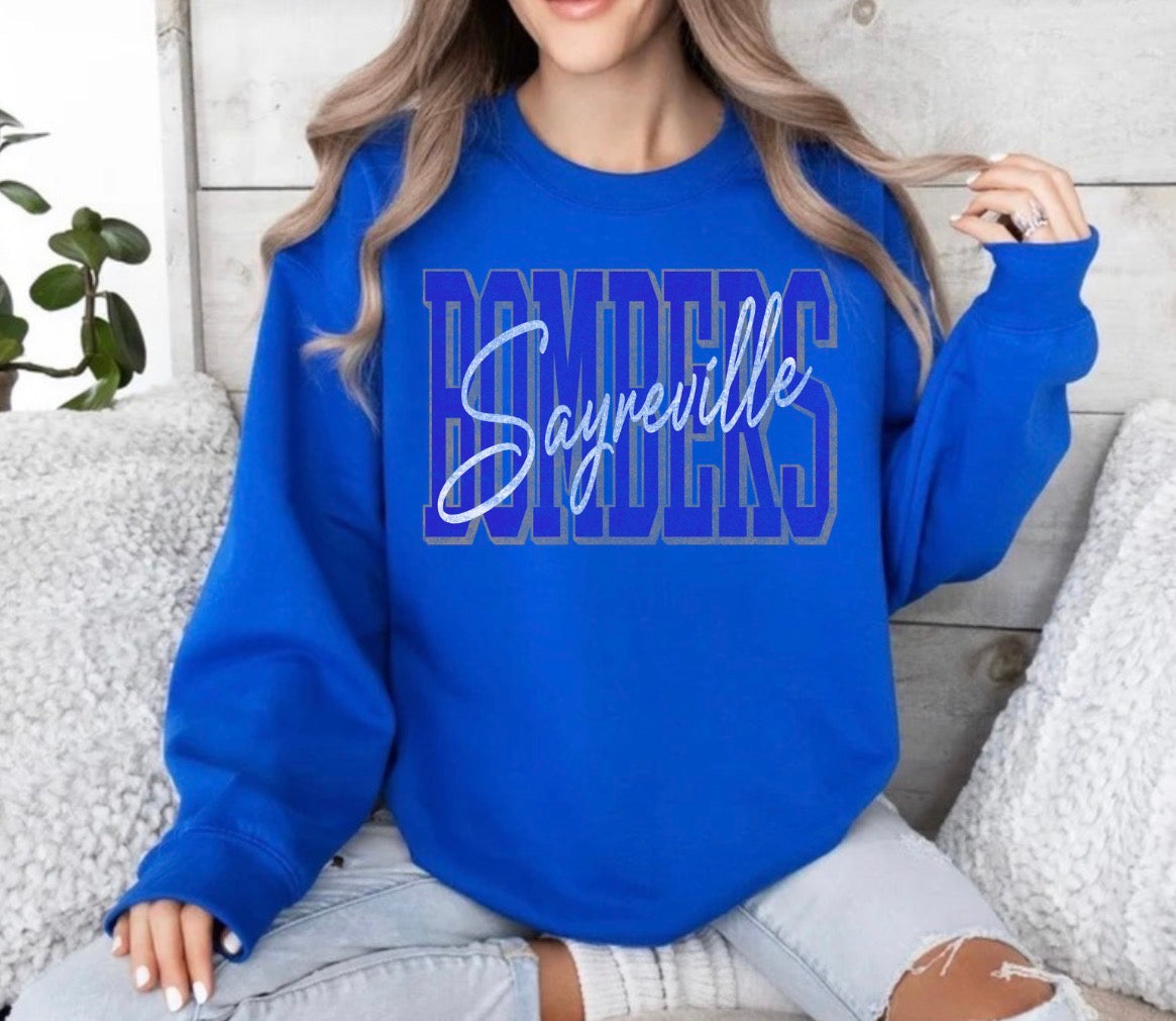 Sayreville bombers - tshirts, sweatshirts, hoodies, cropped tees - 050