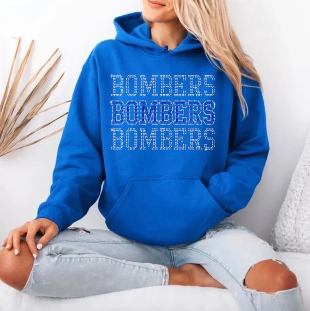 Bombers triple bling sweatshirt - 013