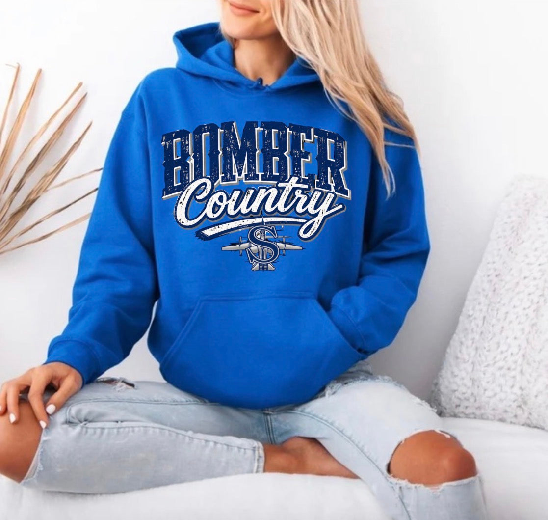 Bomber country design 2 - tshirts, sweatshirts, hoodies - 006