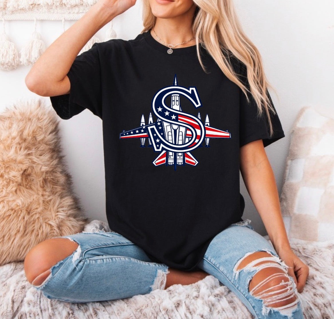 Patriotic logo tshirt - 039