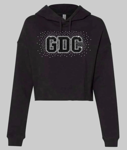 GDC bling cropped sweatshirt - 001 - adult
