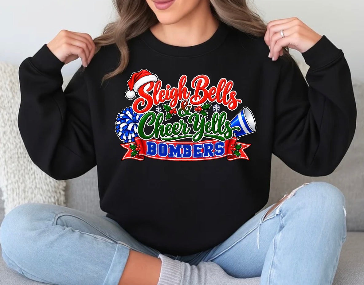 PRE-ORDER - jingle bells and cheer yells - tshirts, sweatshirts, hoodies - 043