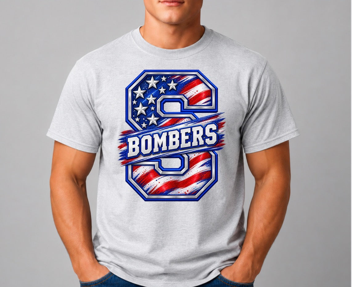 Patriotic large S Bombers - tshirts, sweatshirts, hoodies - 054