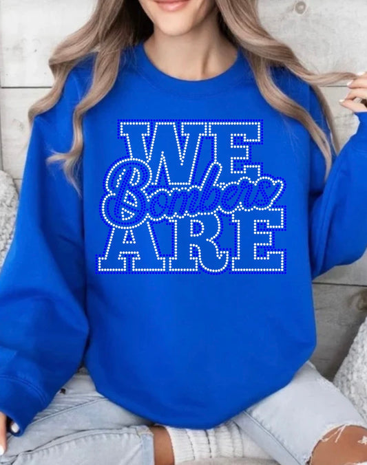 We are bombers bling sweatshirt - 006