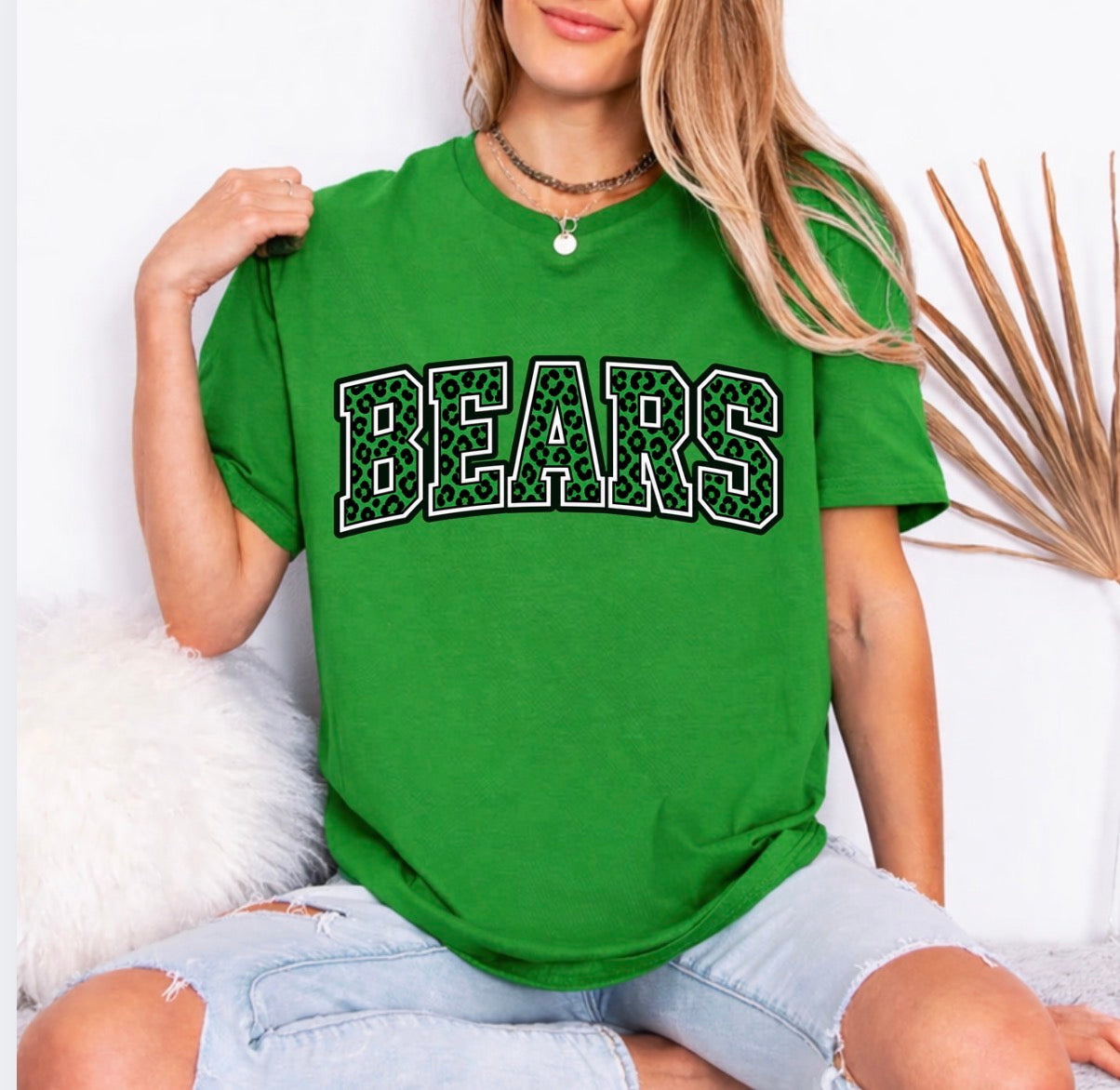 Bears cheetah print - tshirts, sweatshirts, hoodies - 016