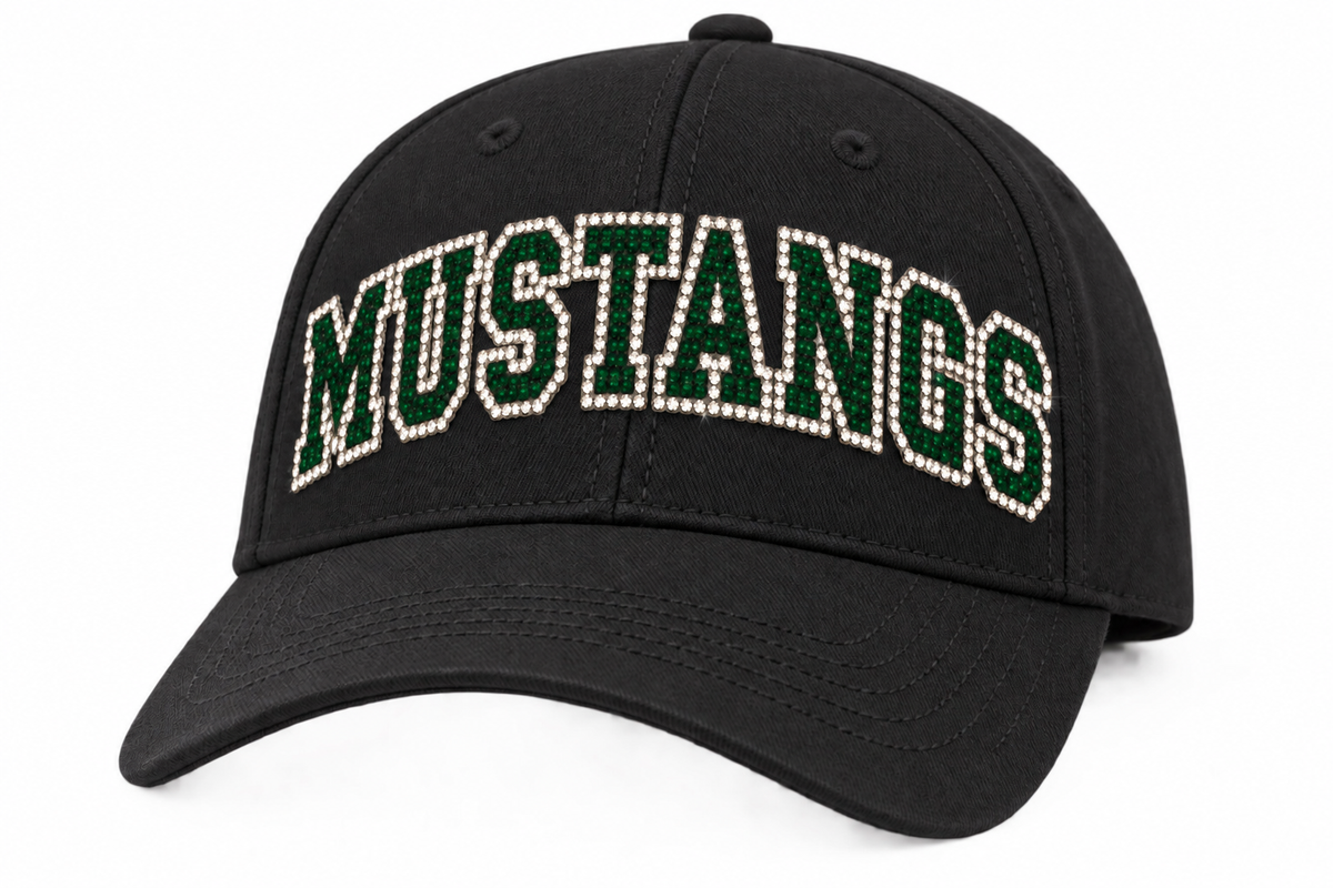 Mustangs bling hat - 001
