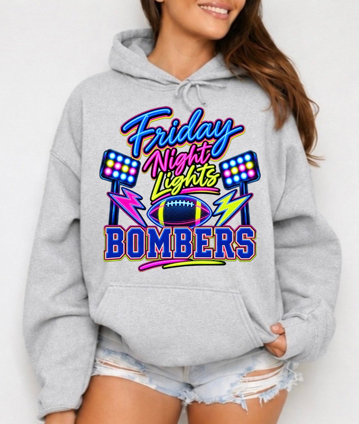 Neon Bombers Friday night lights - tshirts, sweatshirts, hoodies - 048