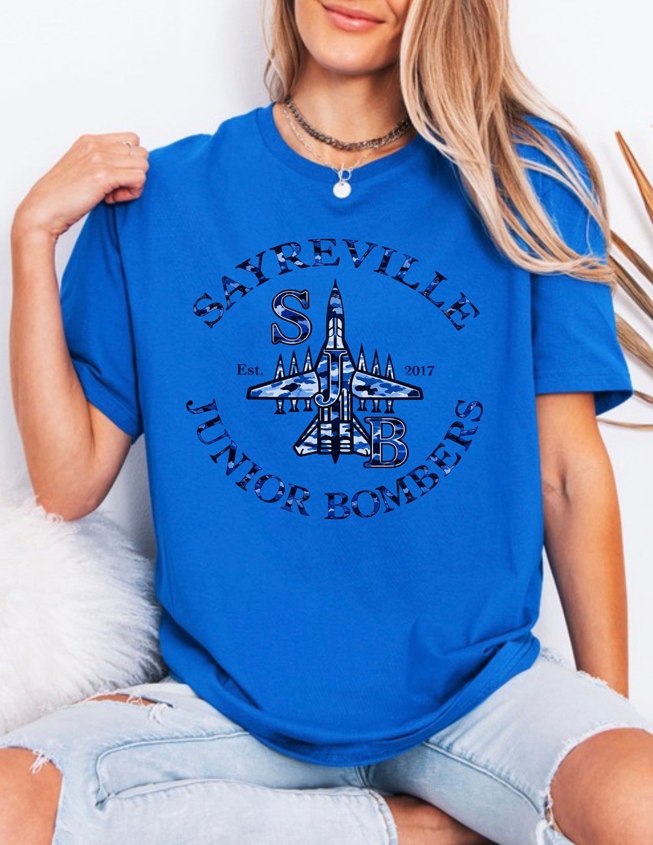 SJB blue military style logo - 013