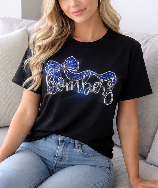 Bombers bow bling - tshirts, sweatshirts, hoodies - 001