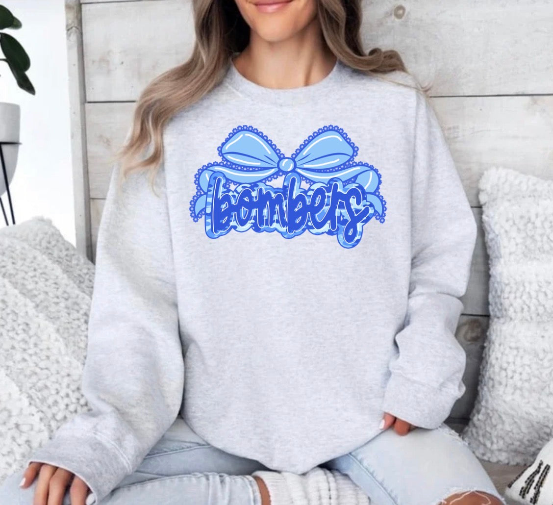 Bombers bow with military background - tshirts, sweatshirts, hoodies - 004